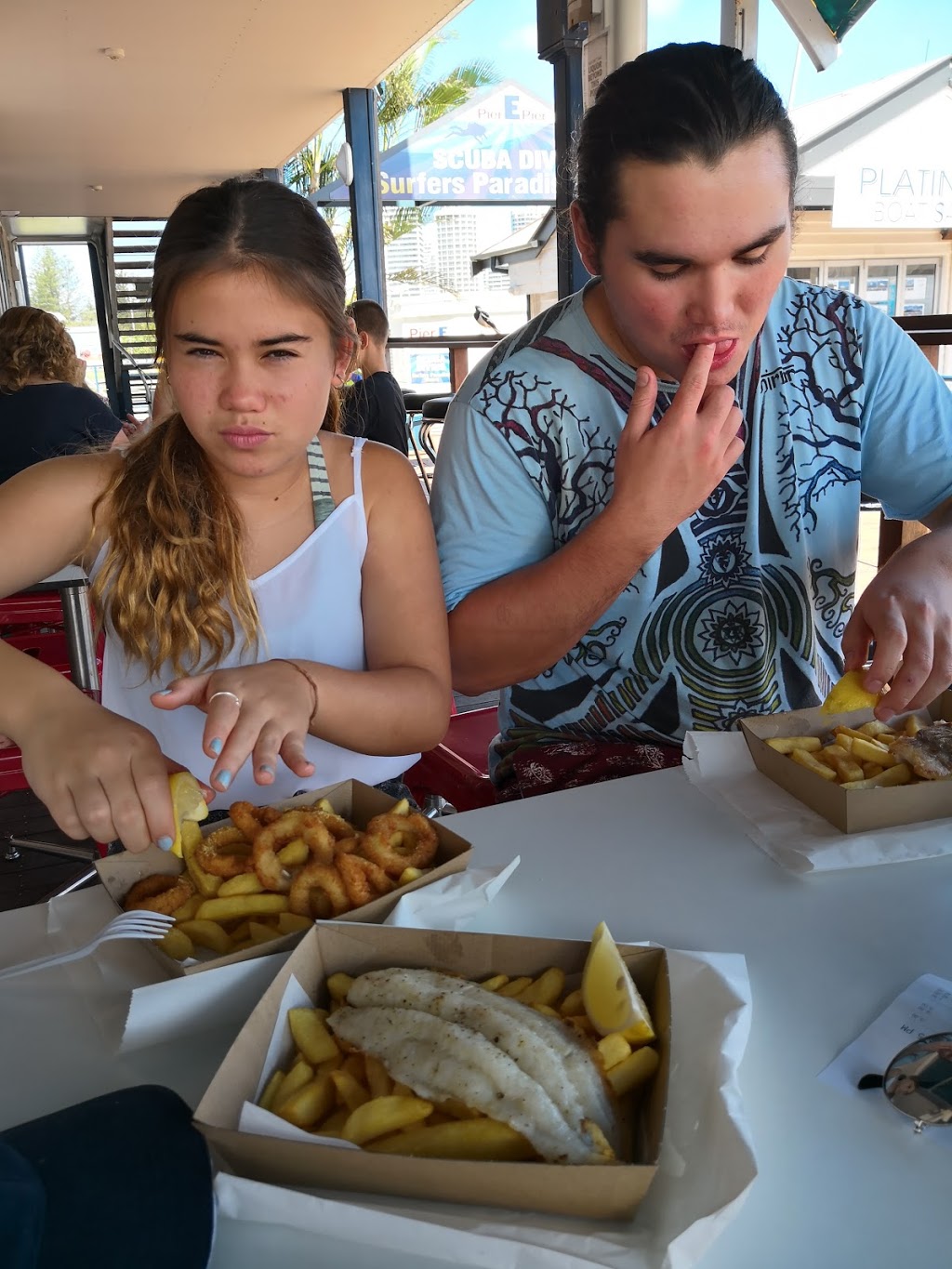 Mariners cove fish and chips | Mariners Cove, 60 Seaworld Dr, Main Beach QLD 4217, Australia | Phone: (07) 5527 0268