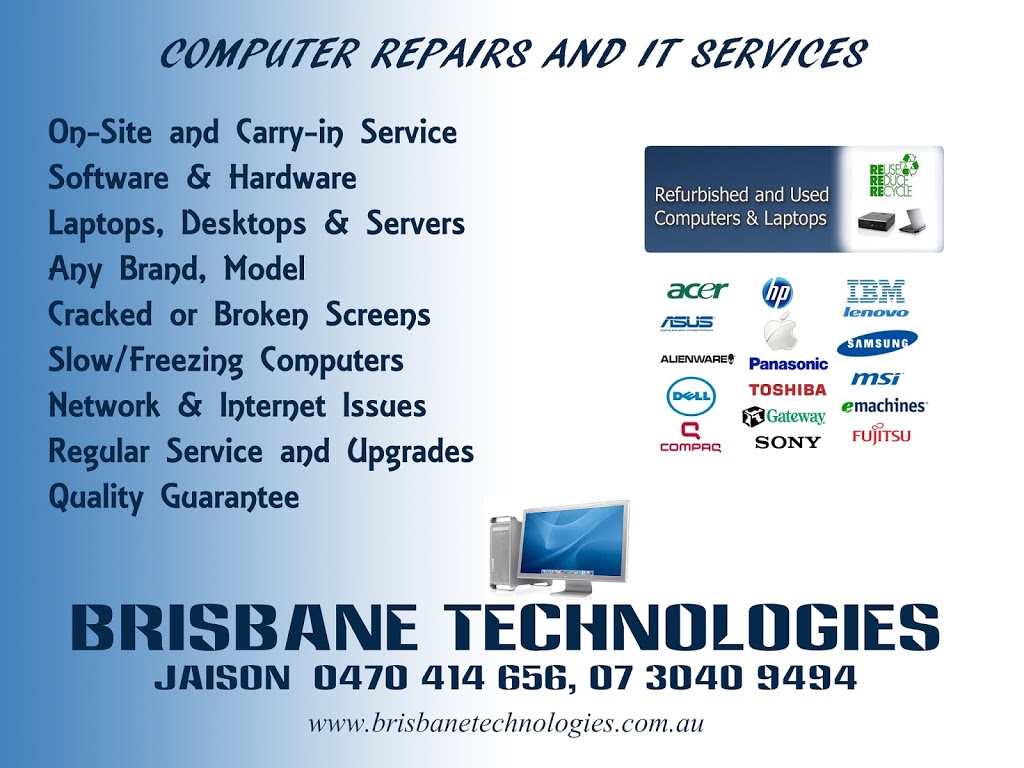 Brisbane Technologies | 7 Muscari Cres, Drewvale QLD 4116, Australia | Phone: (07) 3040 9494