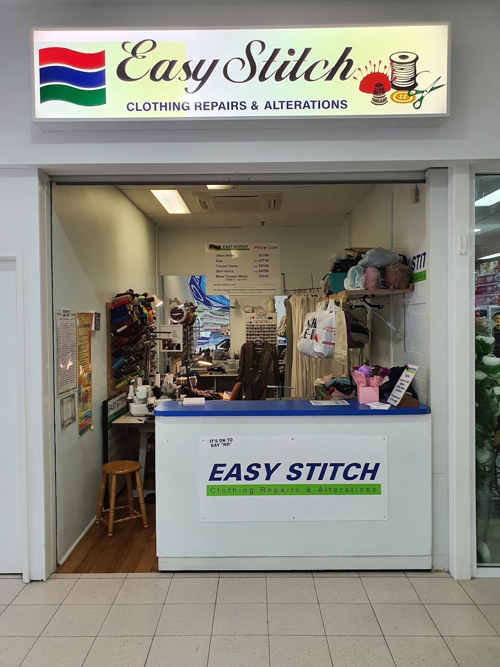 Easy Stitch | 25 Newgate St, Alexander Heights WA 6064, Australia | Phone: 0433 154 520