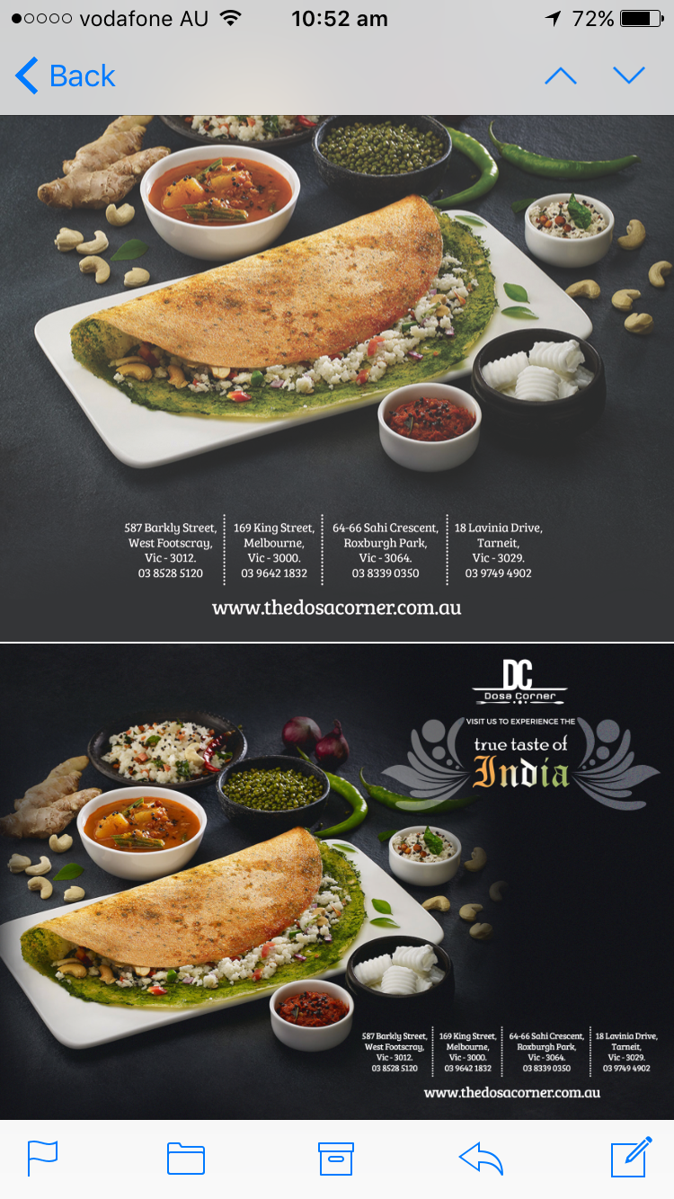 Dosa Corner West Footscray | meal delivery | 587 Barkly St, West Footscray VIC 3012, Australia | 0385285120 OR +61 3 8528 5120