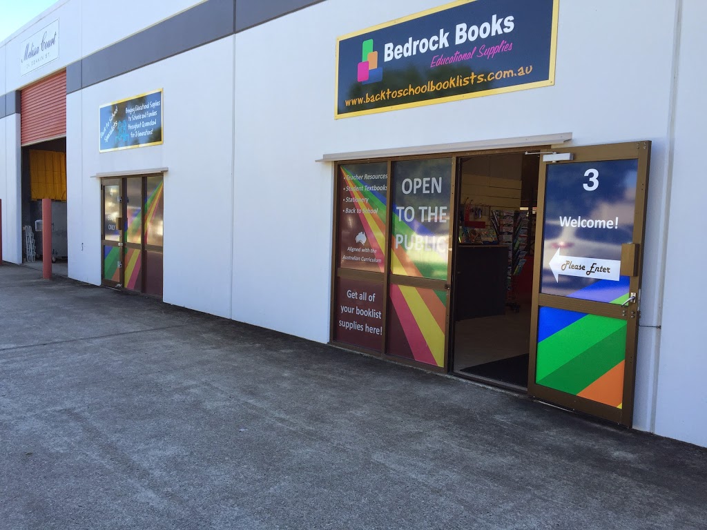 Bedrock Books | Units 3 & 4, 24 Deakin St, Brendale QLD 4500, Australia | Phone: (07) 3881 1122