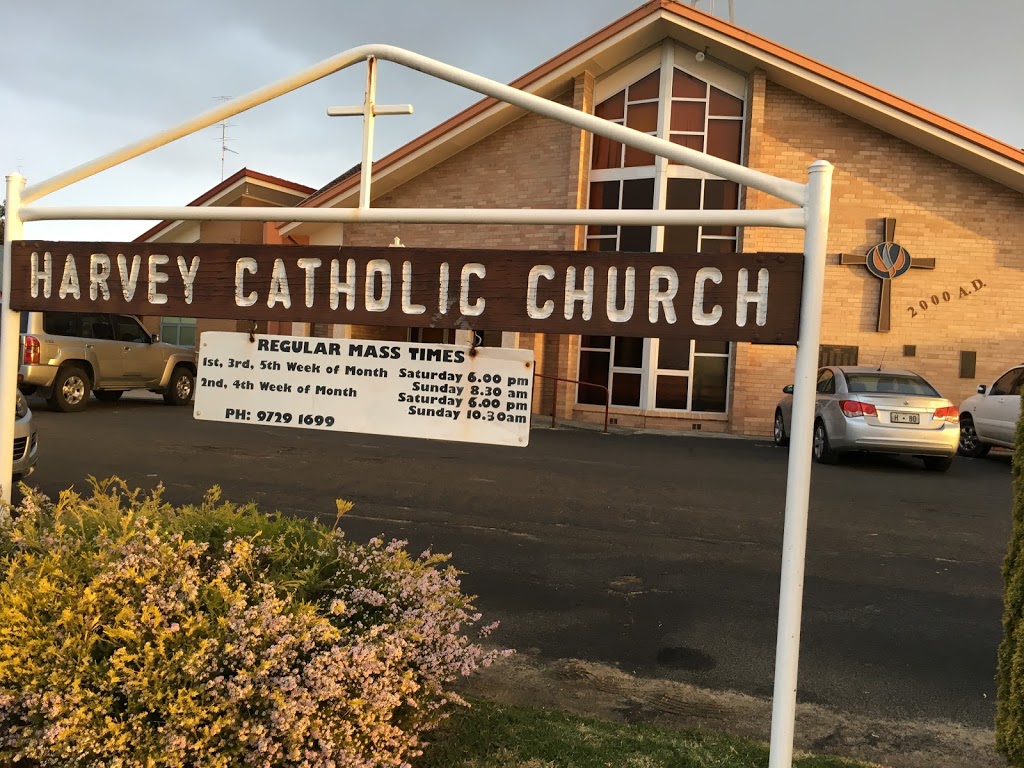 Harvey Catholic Church | church | 6/8 Hester St, Harvey WA 6220, Australia | 0897291699 OR +61 8 9729 1699