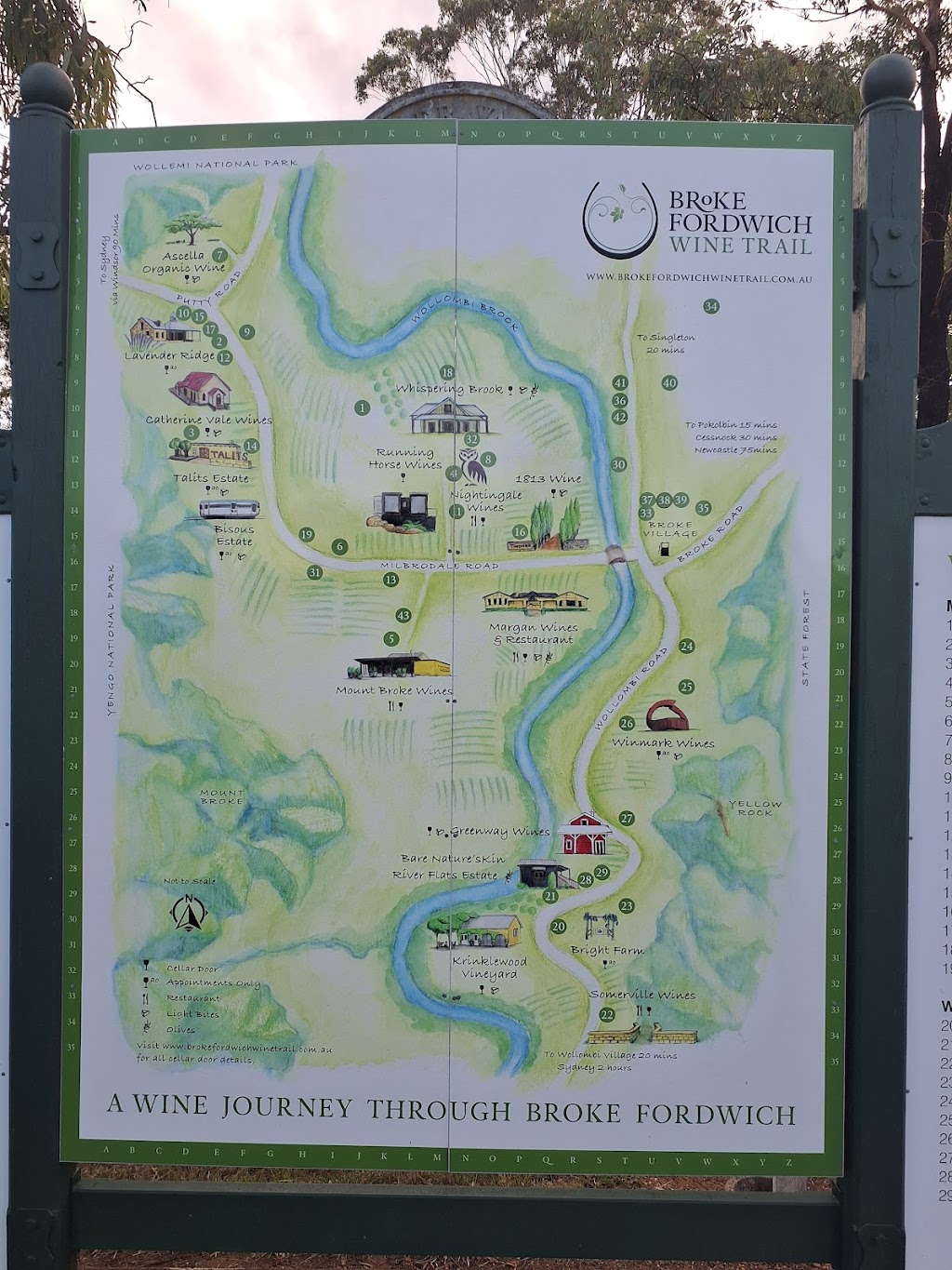 Singleton Council Tourism Sign | 4 Wollombi St, Broke NSW 2330, Australia | Phone: (02) 6578 7560