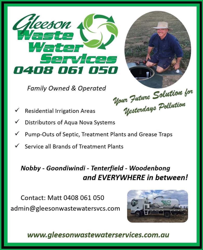 Gleeson Waste Water Services | 547 Hermitage Emuvale Rd, Junabee QLD 4370, Australia | Phone: 0408 061 050