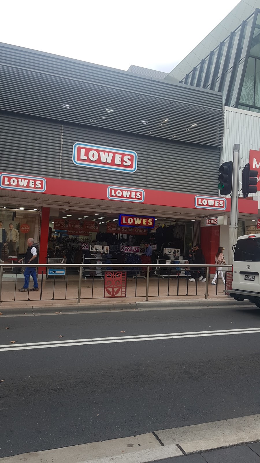 Lowes | clothing store | 346 Victoria Ave, Chatswood NSW 2067, Australia | 0294198046 OR +61 2 9419 8046