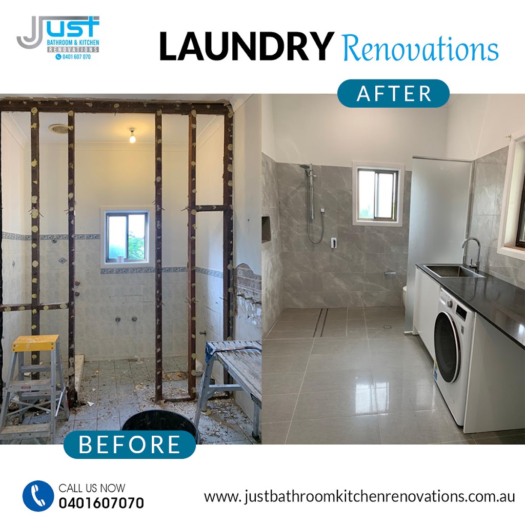 Just Bathroom and Kitchen Renovations | 1/17 Allum St, Bankstown NSW 2200, Australia | Phone: 0401 607 070