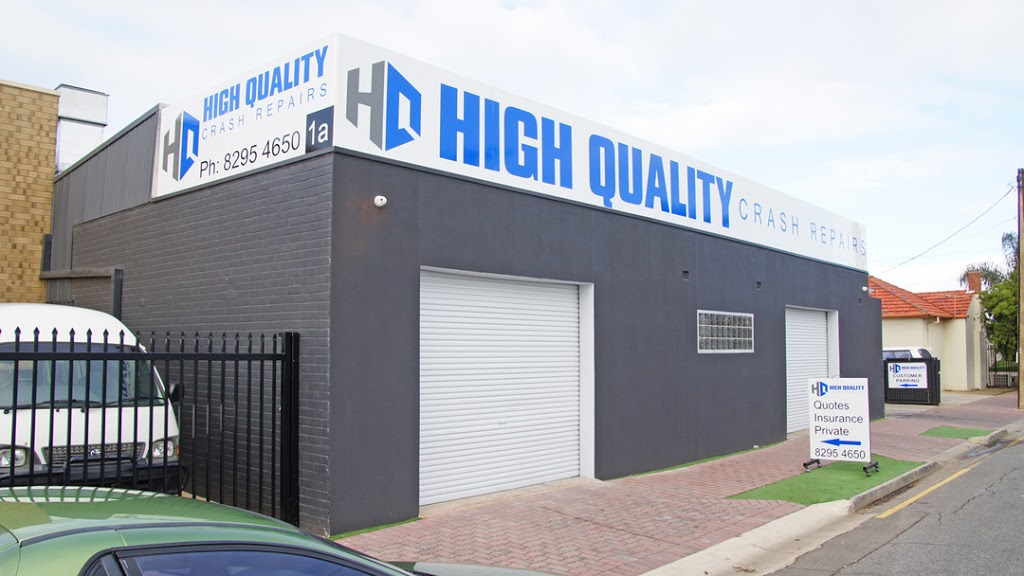 High Quality Crash Repairs | car repair | 1A Paringa Ave, Somerton Park SA 5044, Australia | 0882954650 OR +61 8 8295 4650
