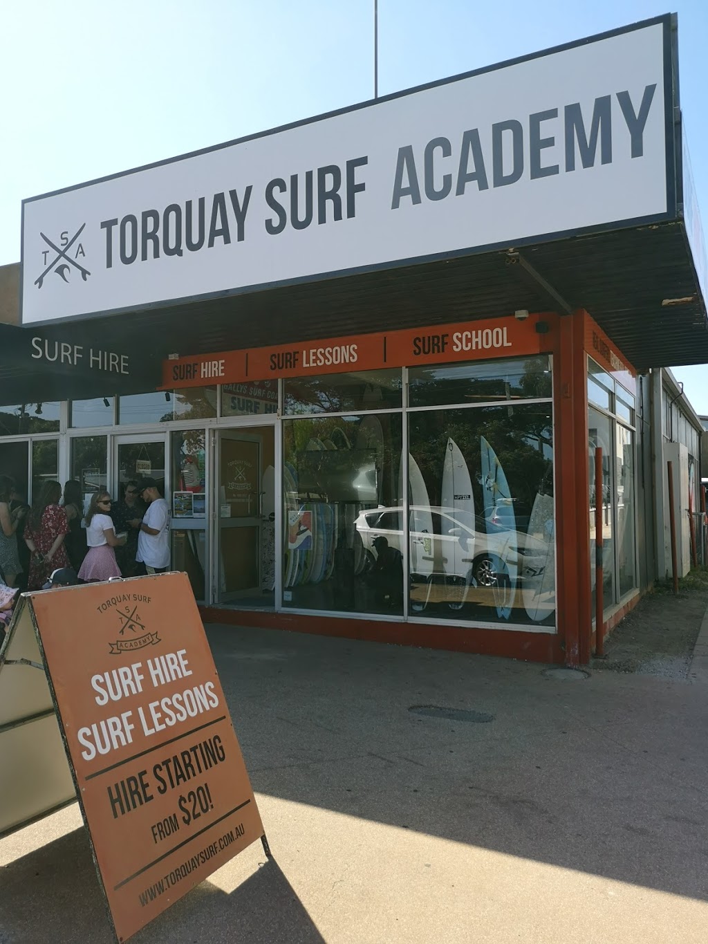 Torquay Surfing Academy | store | 34A Bell St, Torquay VIC 3228, Australia | 0352612022 OR +61 3 5261 2022