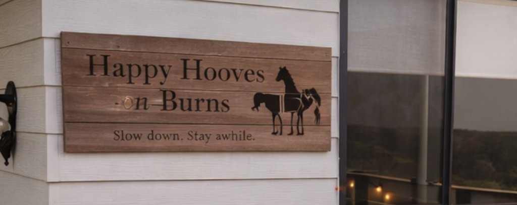 Happy Hooves On Burns Farm Stay | 130 Burns Rd, Thirlmere NSW 2572, Australia | Phone: 0411 855 662