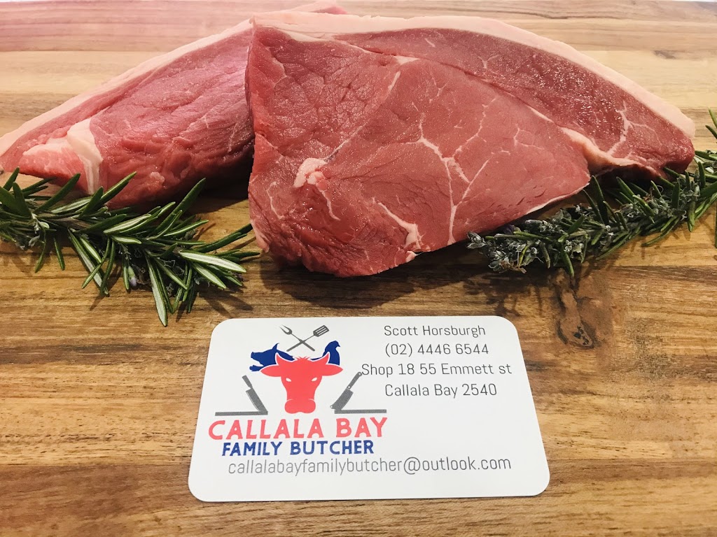 Callala Bay Family Butcher | food | 18/55 Emmett St, Callala Bay NSW 2540, Australia | 0244466544 OR +61 2 4446 6544