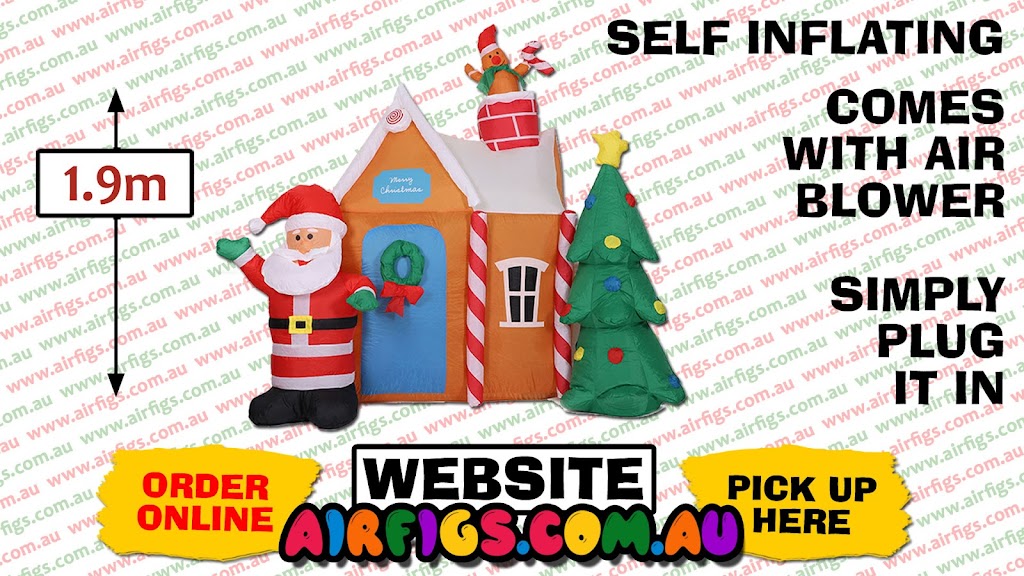 Airfigs Inflatables | 26 Sailors Gully Rd, Eaglehawk VIC 3556, Australia | Phone: 0493 609 121