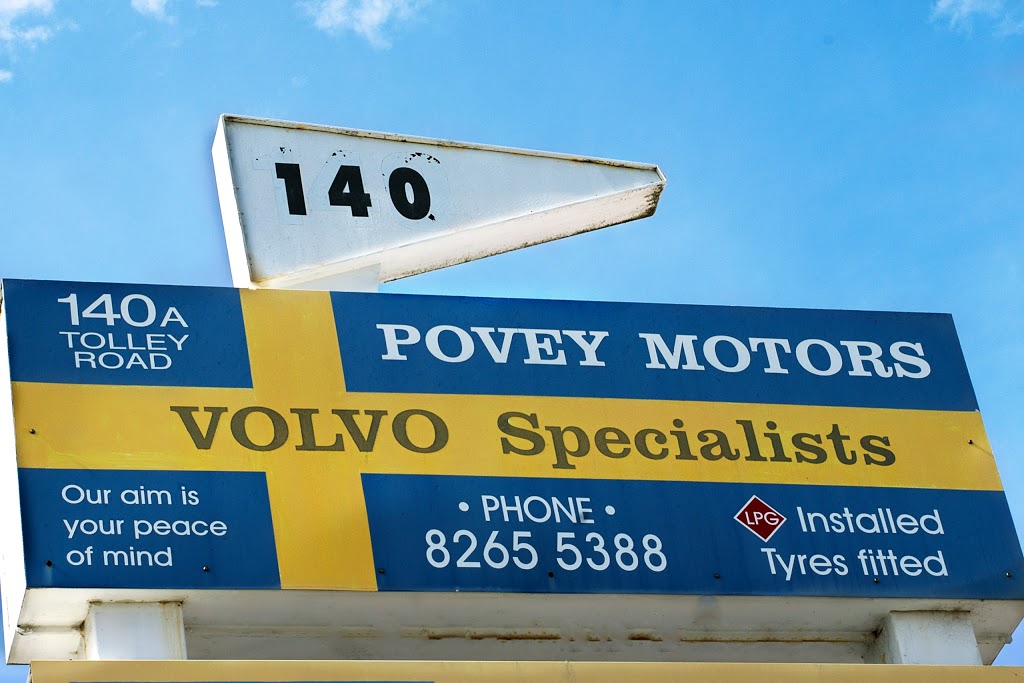 Povey Motors | 140A Tolley Rd, St Agnes SA 5097, Australia | Phone: (08) 8265 5388