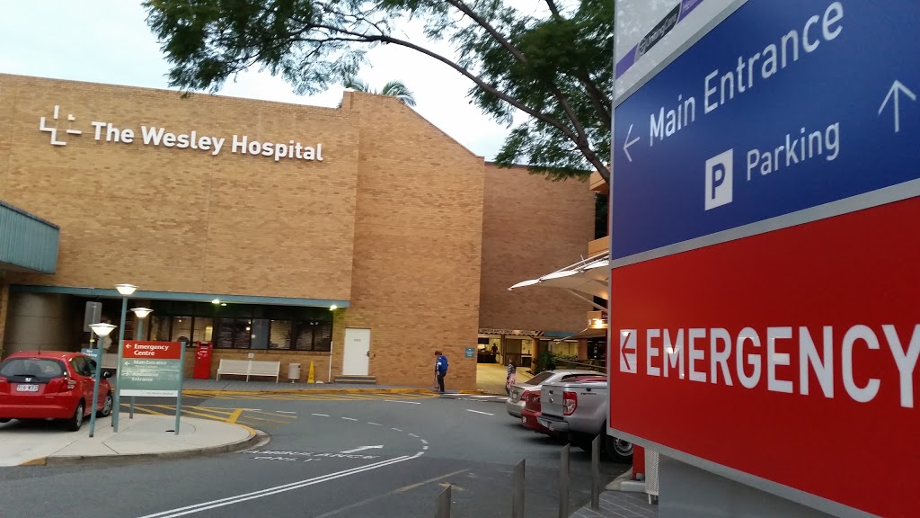 The Wesley Hospital | hospital | 451 Coronation Dr, Auchenflower QLD 4066, Australia | 0732327000 OR +61 7 3232 7000
