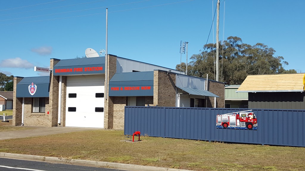 Fire and Rescue NSW Denman Fire Station | fire station | Rosemount Rd, Denman NSW 2328, Australia | 0265472686 OR +61 2 6547 2686