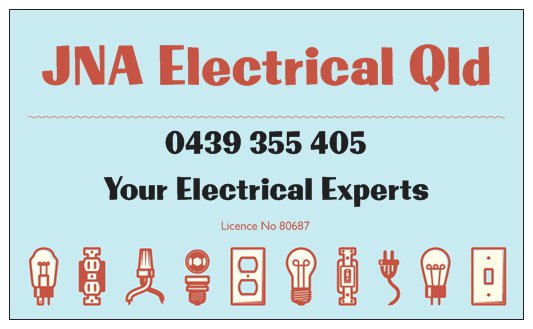 JNA Electrical QLD | 101 Orchid Ave, Kallangur QLD 4503, Australia | Phone: 0439 355 405