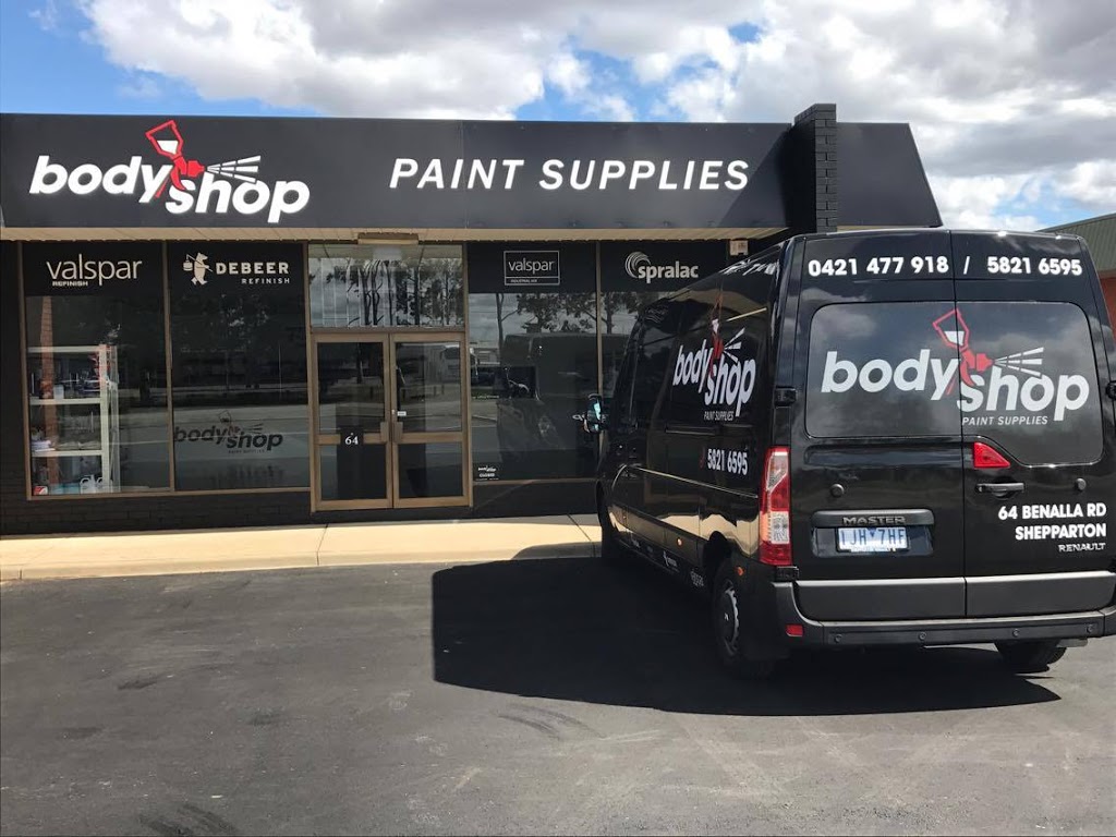 Body Shop Paint Supplies Shepparton | home goods store | 64 Benalla Rd, Shepparton VIC 3630, Australia | 0358216595 OR +61 3 5821 6595