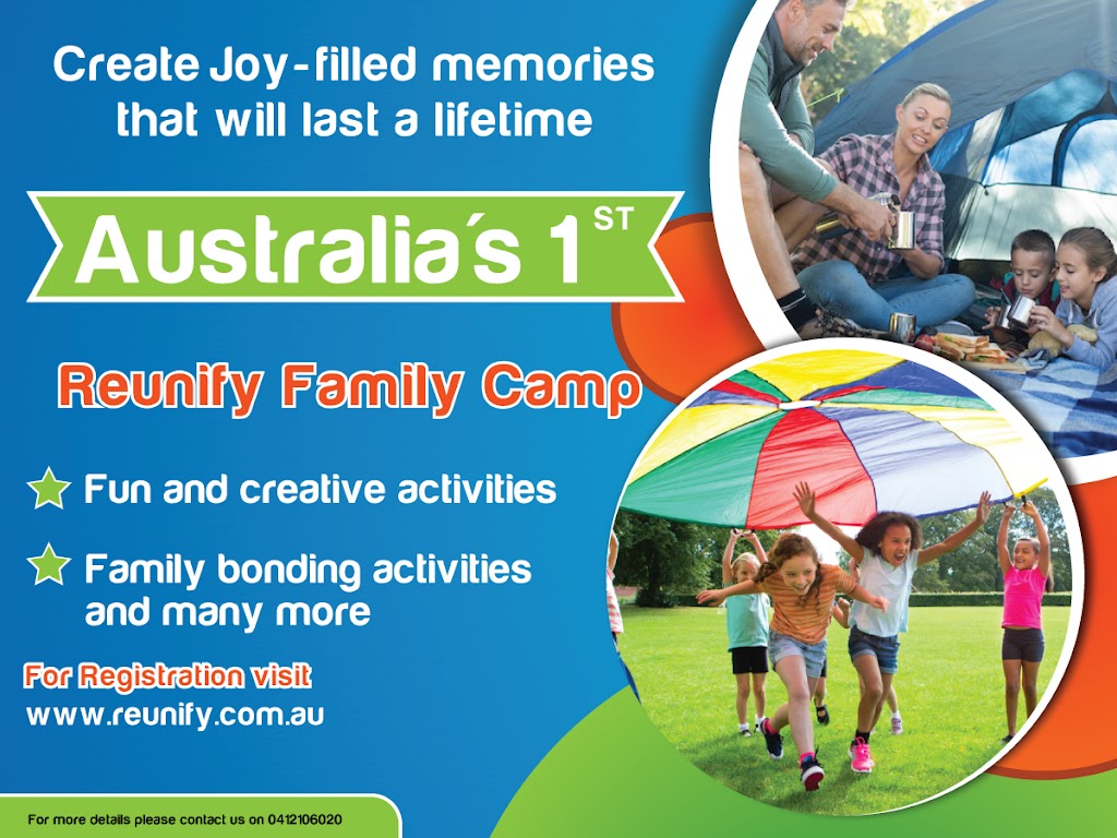 Reunify - Family Camp |  | 6 Jennings St, Deanside VIC 3336, Australia | 0412106020 OR +61 412 106 020