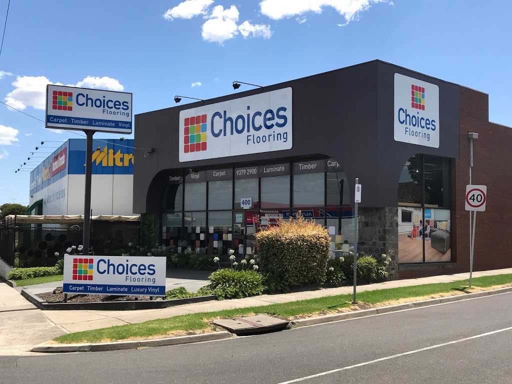 Choices Flooring | home goods store | 400 Keilor Rd, Niddrie VIC 3042, Australia | 0393792900 OR +61 3 9379 2900