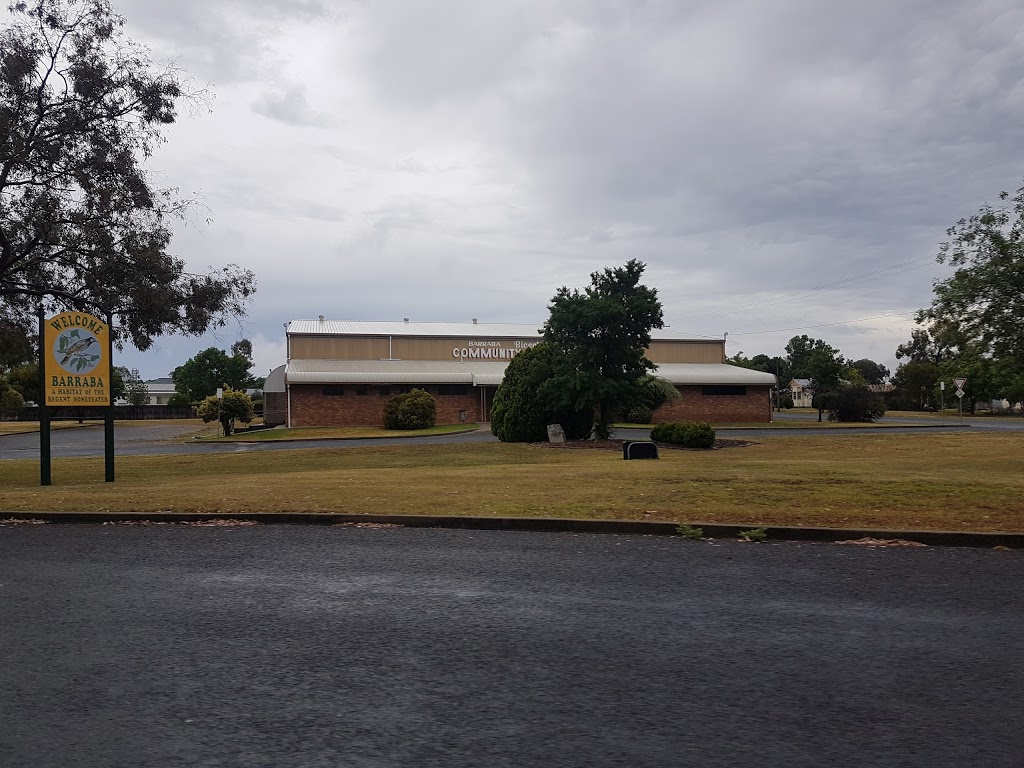 Barraba Bi Centennial Community Centre |  | 99-101 Fitzroy St, Barraba NSW 2347, Australia | 0267675555 OR +61 2 6767 5555