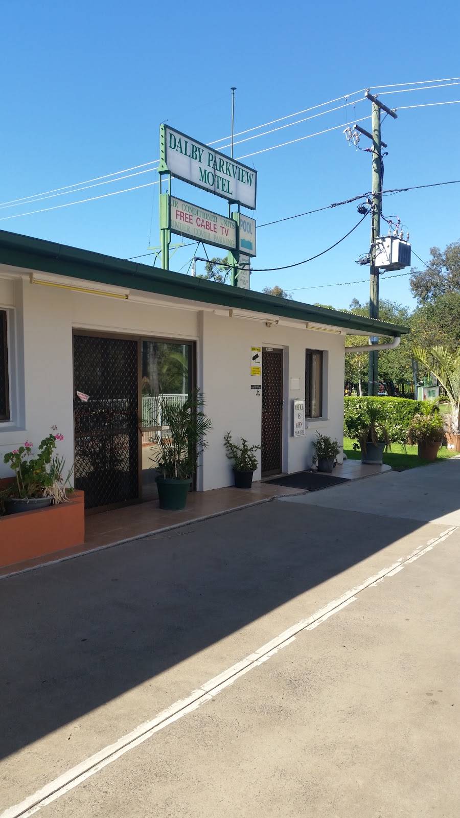 Dalby Parkview Motel | 31 Drayton St, Dalby QLD 4405, Australia | Phone: (07) 4662 3222