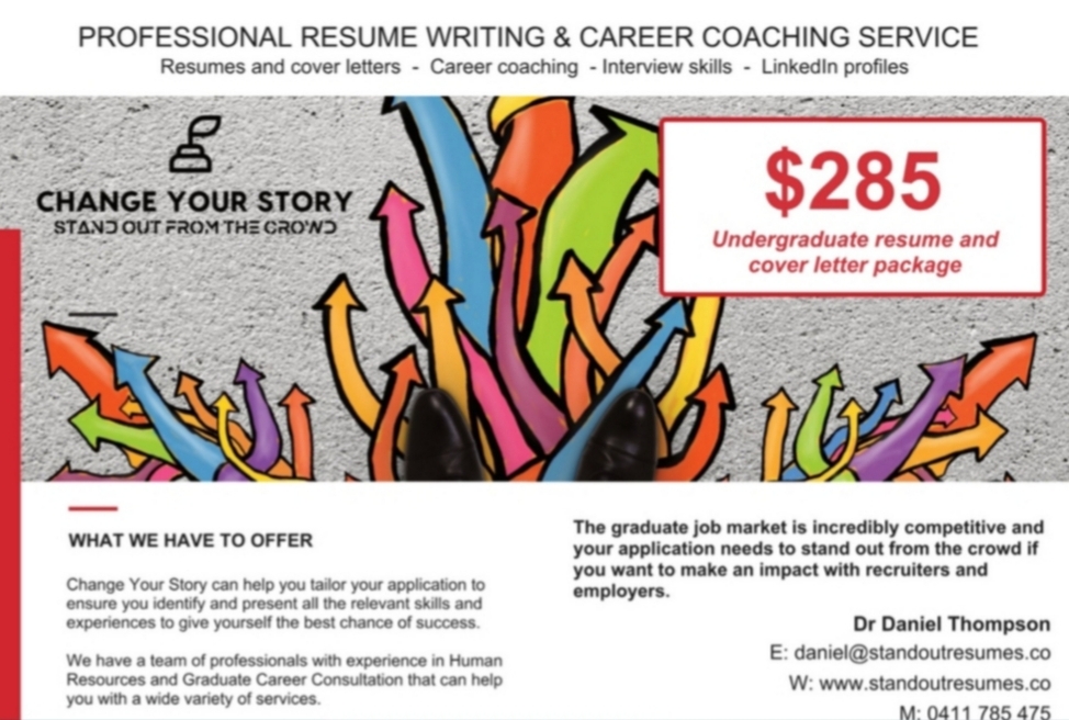 Change Your Story: Professional Resume Writing Service | 6 Celadon Grove, Botanic Ridge VIC 3977, Australia | Phone: 0411 785 475