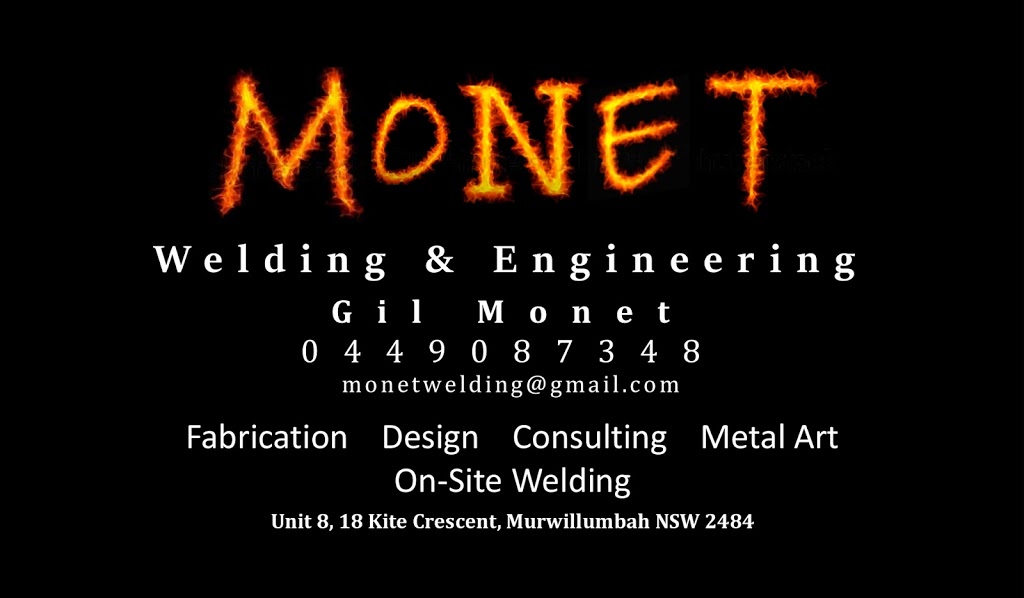 Monet Welding and Engineering | 8/18 Kite Cres, Murwillumbah NSW 2484, Australia | Phone: 0449 087 348