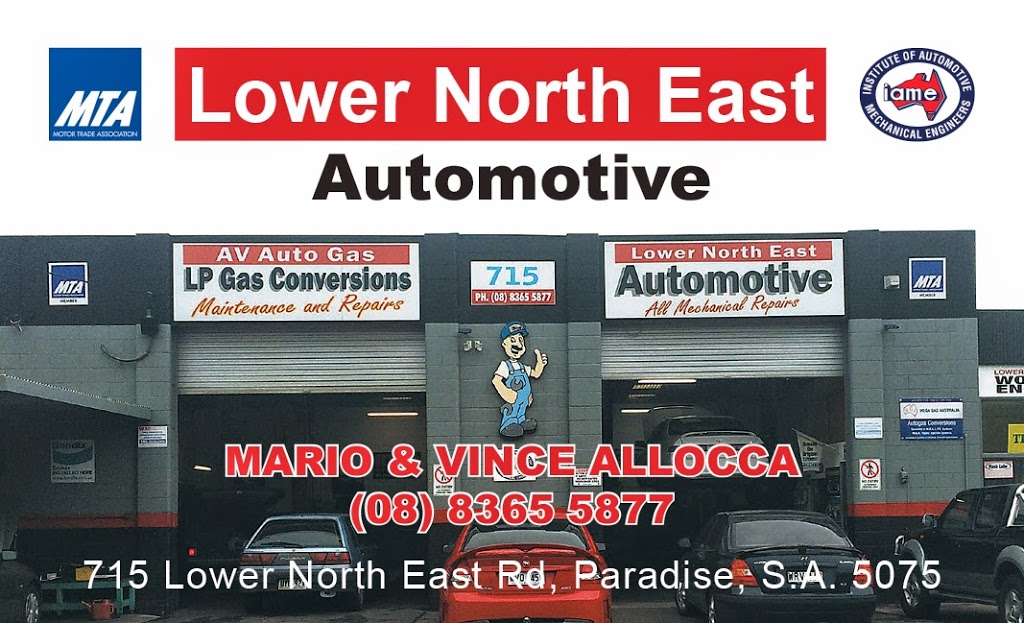 Lower North East Automotive | car repair | 715 Lower North East Rd, Paradise SA 5075, Australia | 0883655877 OR +61 8 8365 5877