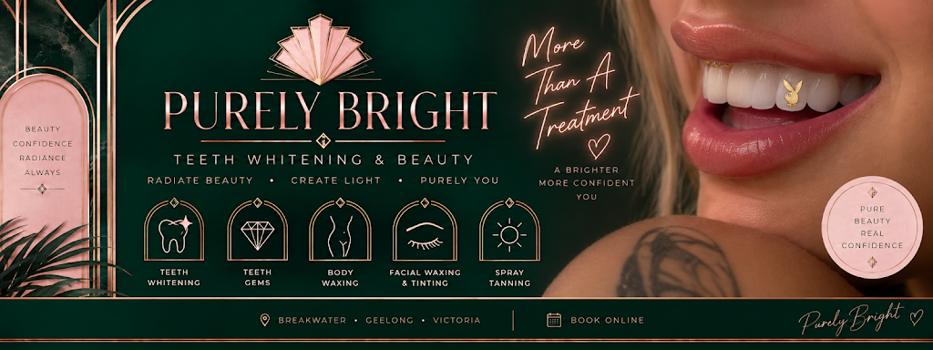 Purely Bright – Teeth Whitening & Brazilian Specialist | 108 Tanner St, Breakwater VIC 3219, Australia | Phone: 0432 037 011