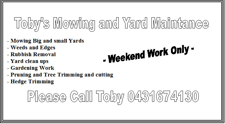 Tobys Mowing | 2 oakwood crt, Fernvale QLD 4306, Australia | Phone: 0431 674 130