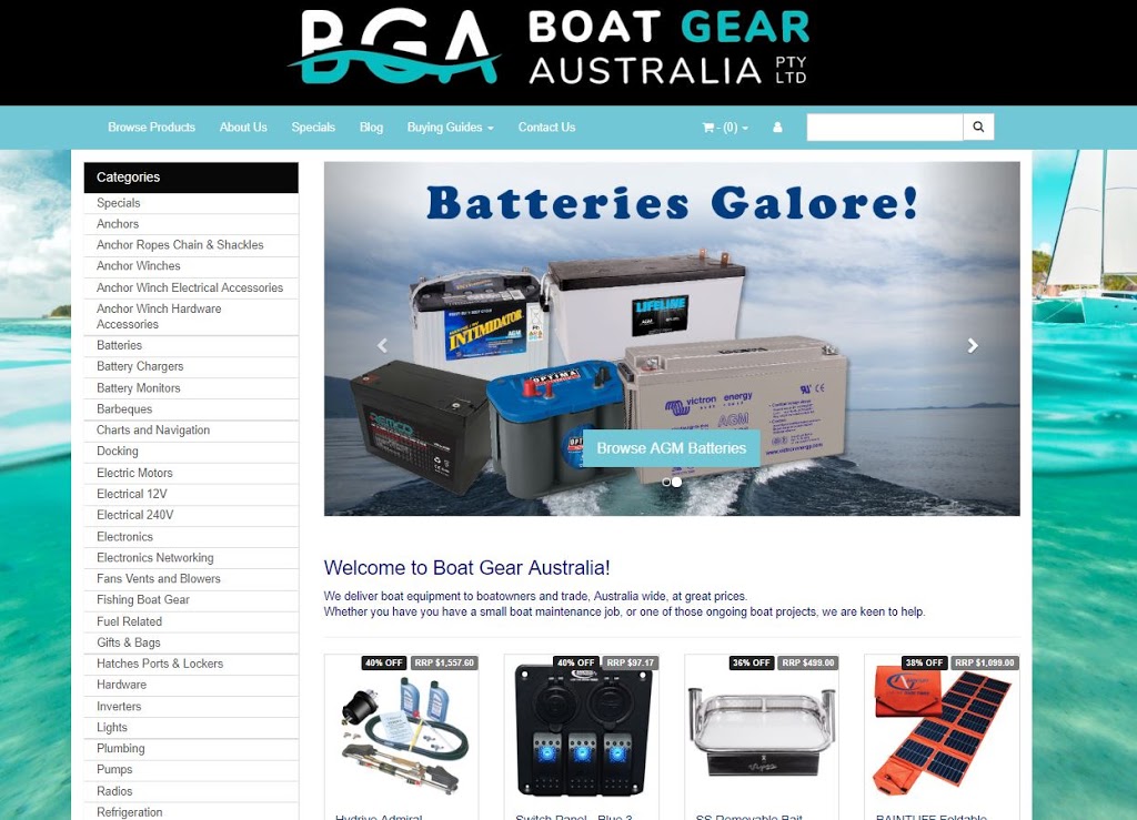 Boat Gear Australia Pty Ltd | store | 3/1154 Pimpama Jacobs Well Rd, Cnr Kumgum St, Jacobs Well QLD 4208, Australia | 0756554959 OR +61 7 5655 4959