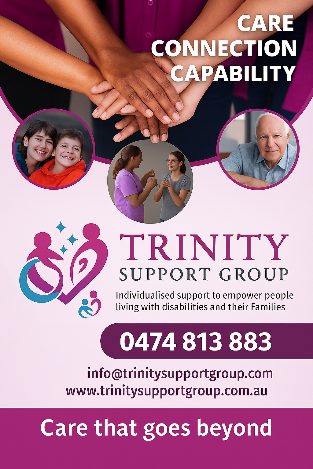 Trinity Support Group | Manks Rd, Clyde VIC 3978, Australia | Phone: 0474 813 883