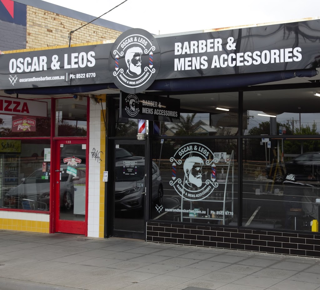 Oscar & Leos Barber & Mens Accessories | hair care | 134 Station St, Aspendale VIC 3195, Australia | 0385226770 OR +61 3 8522 6770