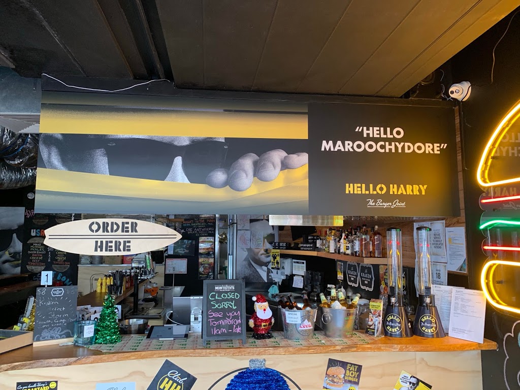 Hello Harry The Burger Joint Maroochydore | restaurant | 12/20 Ocean St, Maroochydore QLD 4558, Australia | 0753263271 OR +61 7 5326 3271