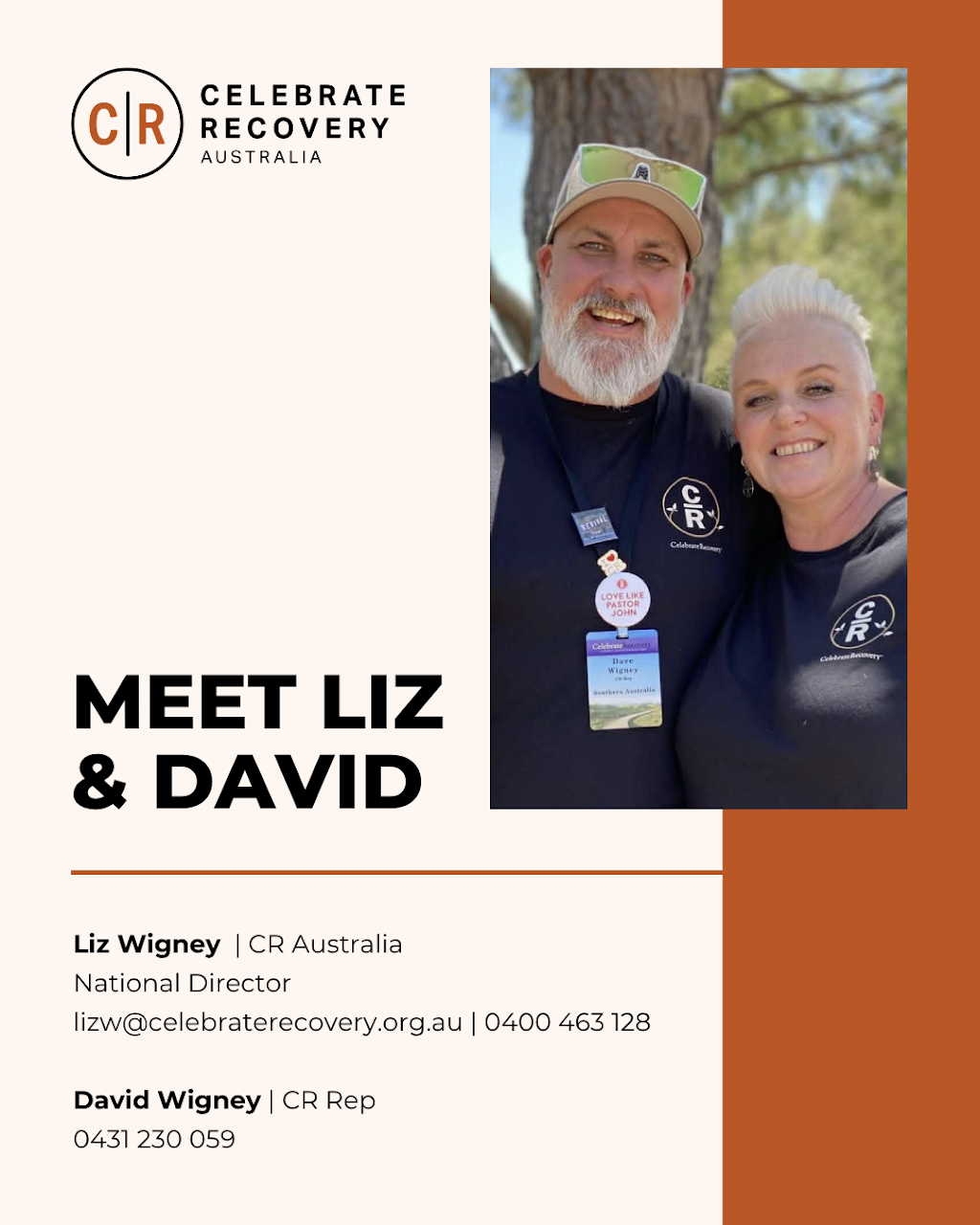 Celebrate Recovery Australia | 557 Burwood Hwy, Knoxfield VIC 3180, Australia | Phone: 0400 463 128