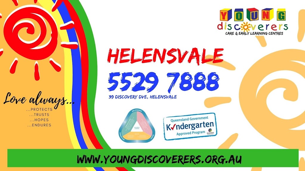 Young Discoverers Helensvale | 39 Discovery Dr, Helensvale QLD 4212, Australia | Phone: (07) 5529 7888