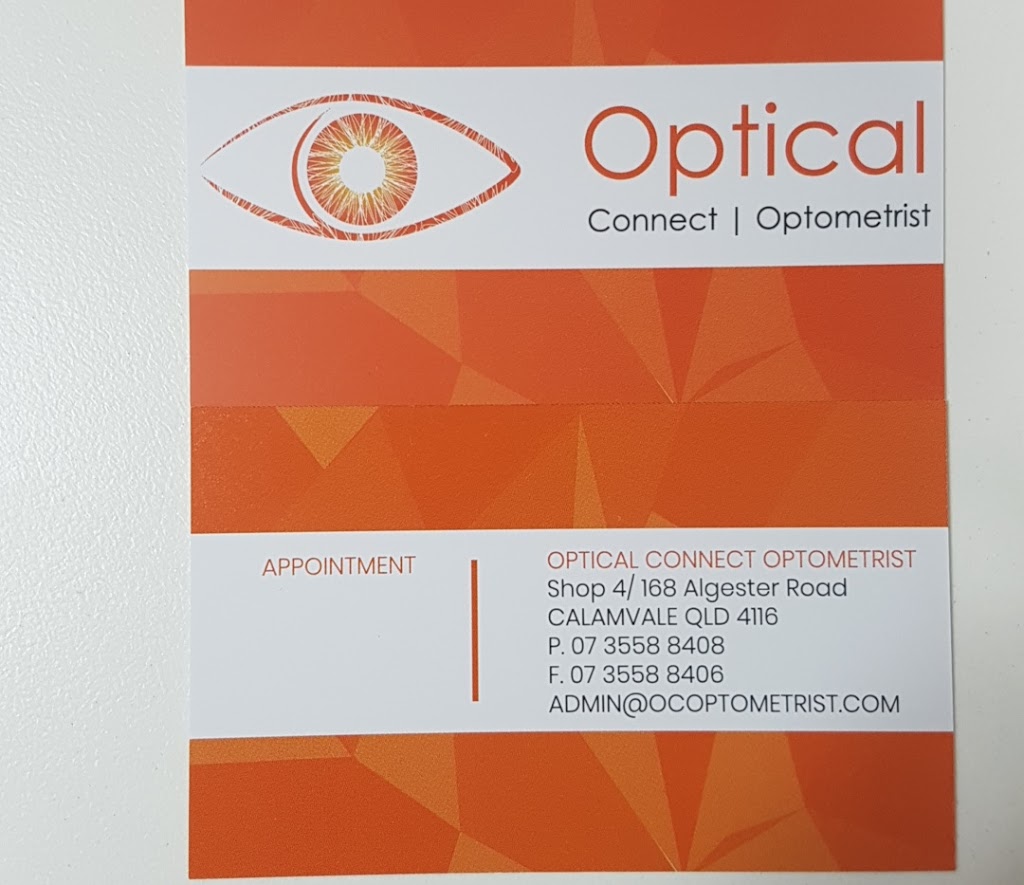 Optical Connect Optometrist | 4/168 Algester Rd, Calamvale QLD 4116, Australia | Phone: (07) 3558 8408