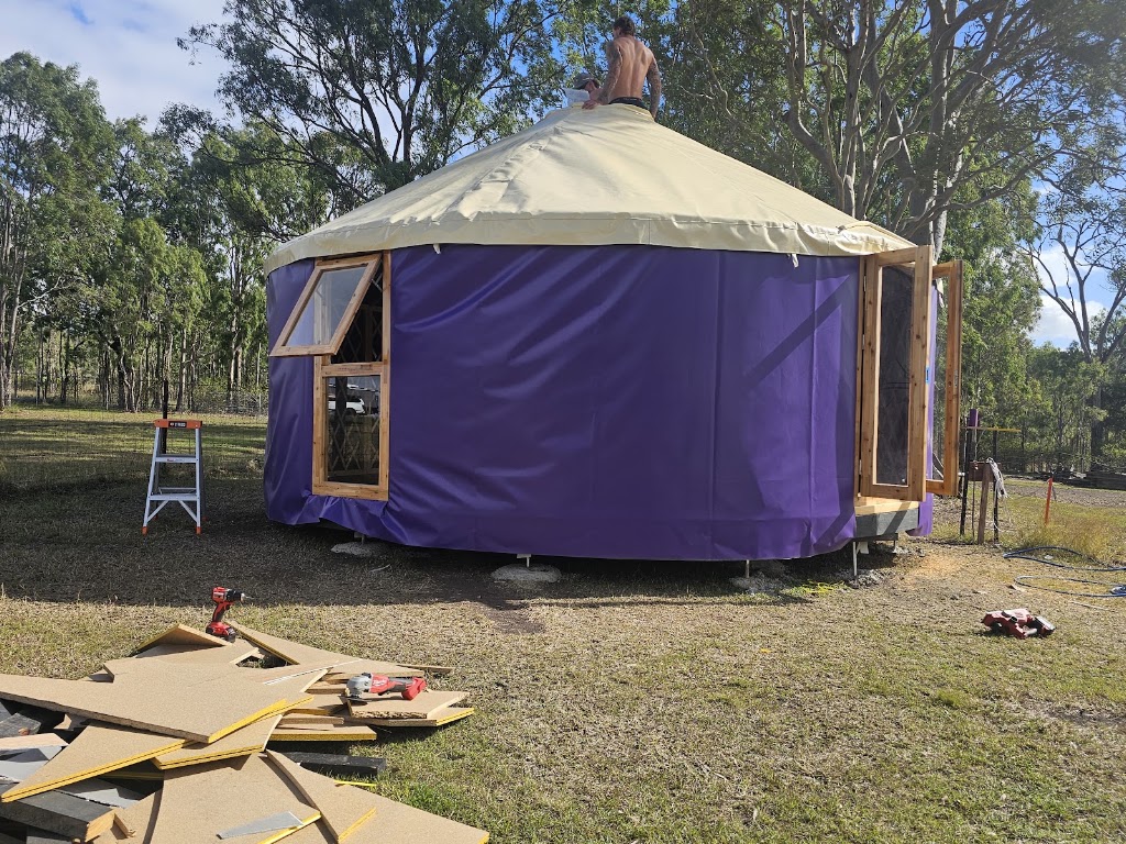 Chesterfield Yurts | 2985 Wivenhoe Somerset Rd, Crossdale QLD 4312, Australia | Phone: 0438 085 931