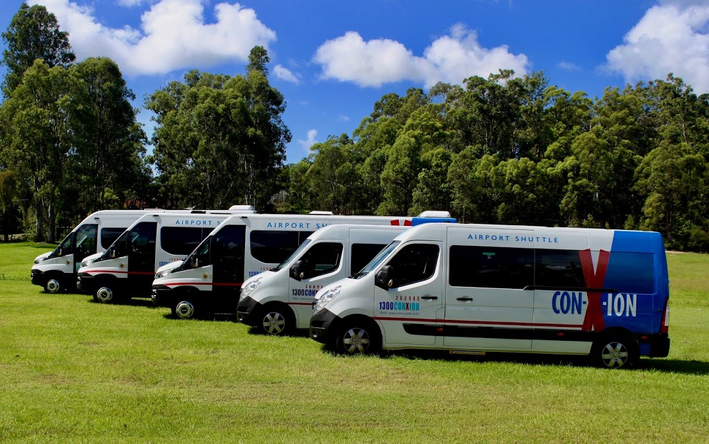 Con-X-ion Shuttle Bus - Sunshine Coast | Unit 3/28-30 Geo Hawkins Cres, Bells Creek QLD 4551, Australia | Phone: 1300 266 946