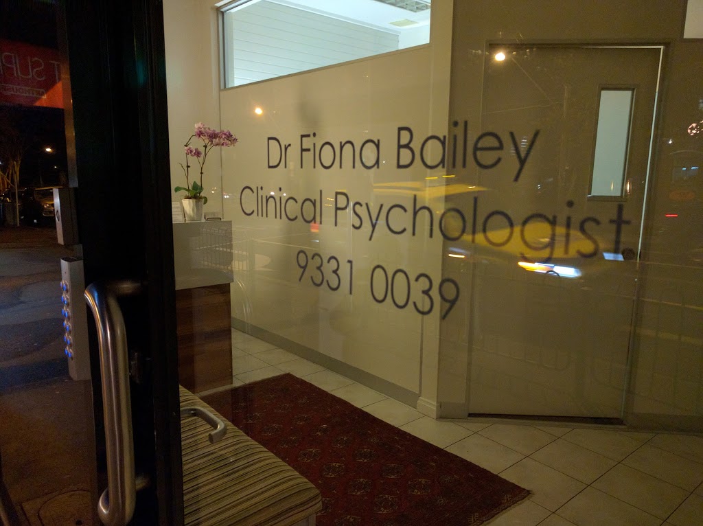 Dr Fiona Bailey Clinical Psychologist | 112 Buckley St, Essendon VIC 3040, Australia | Phone: (03) 9331 0039