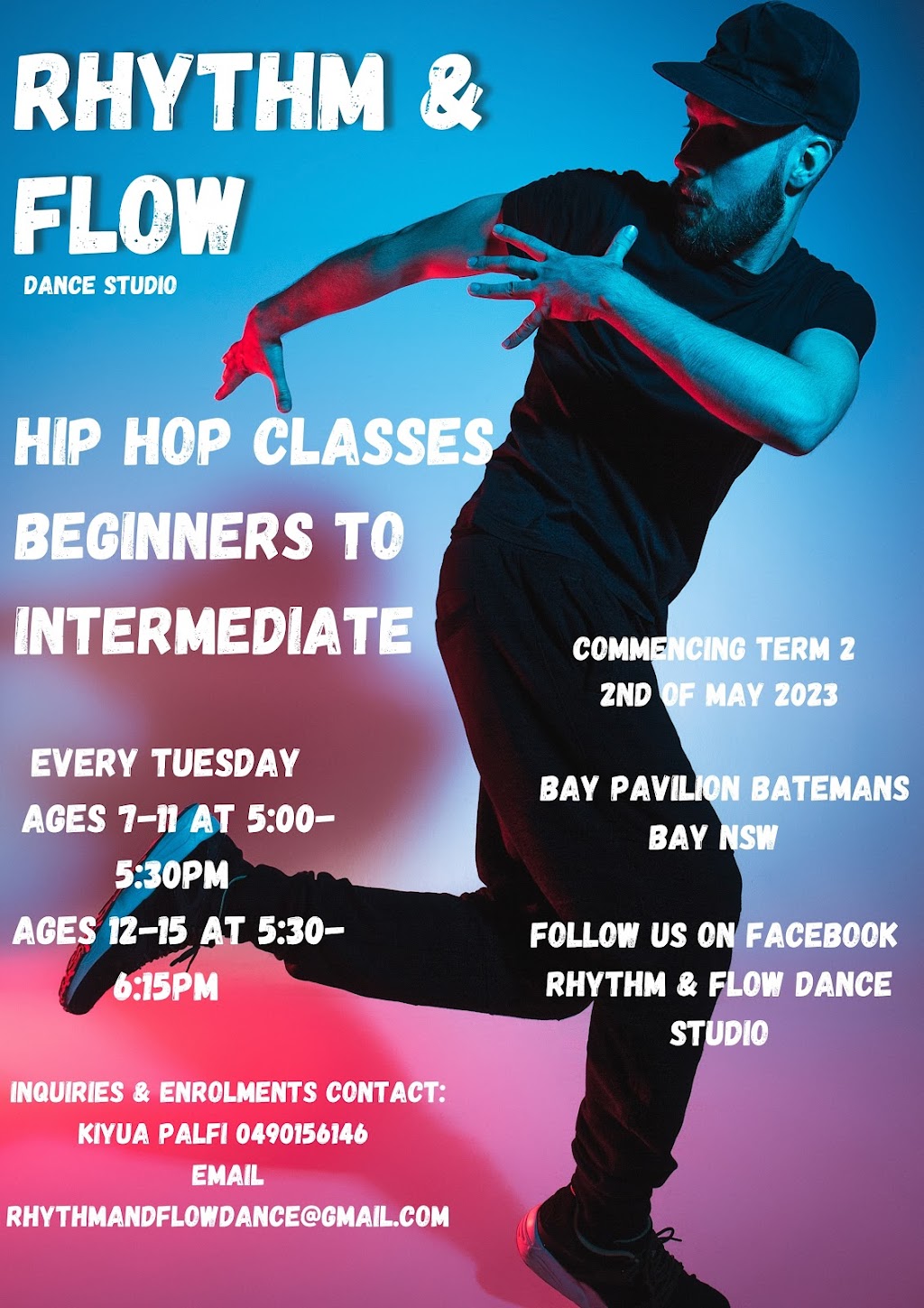 Rhythm & Flow Dance Studio | 12 Vesper St, Batemans Bay NSW 2536, Australia | Phone: 0490 156 146