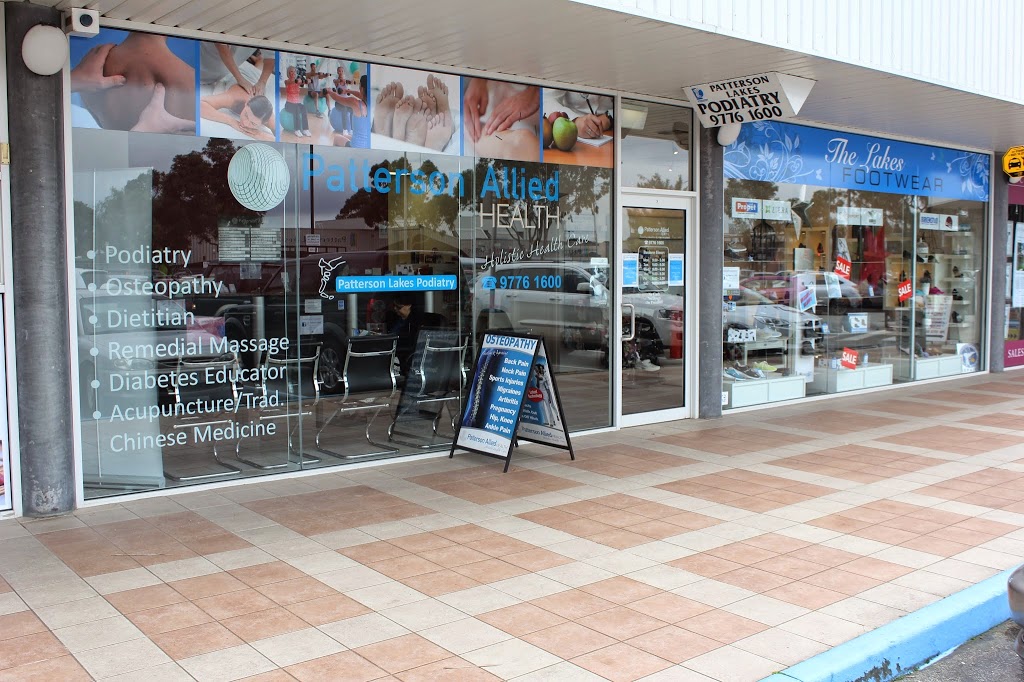 Patterson Allied Health - Osteopathy | Shop 7 & 8/21 Thompson Rd, Patterson Lakes VIC 3197, Australia | Phone: (03) 9776 1600