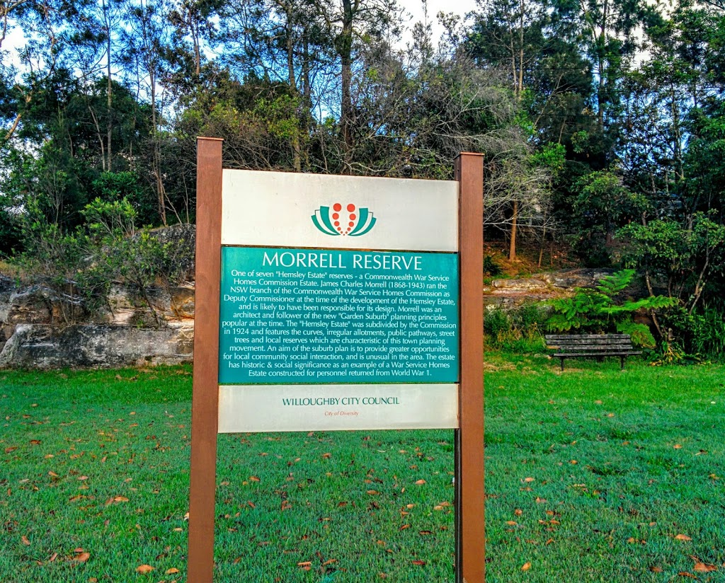 Morrell Reserve | park | 4/6 Barambah Rd, Roseville NSW 2069, Australia | 0297771000 OR +61 2 9777 1000