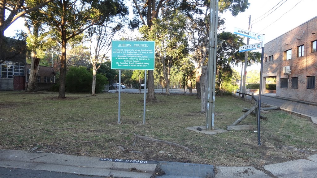 Jewish Reserve | park | 3 Davey St, Lidcombe NSW 2141, Australia
