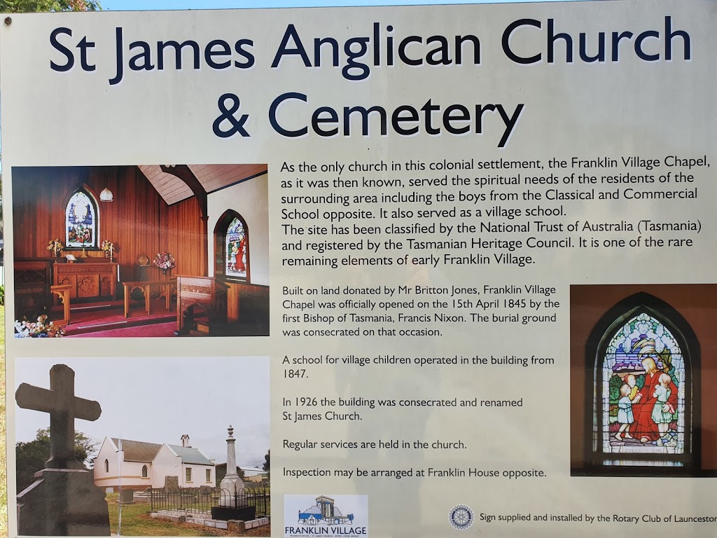 St James Anglican Church | church | St James Anglican Church, 418 Hobart Rd, Youngtown TAS 7249, Australia