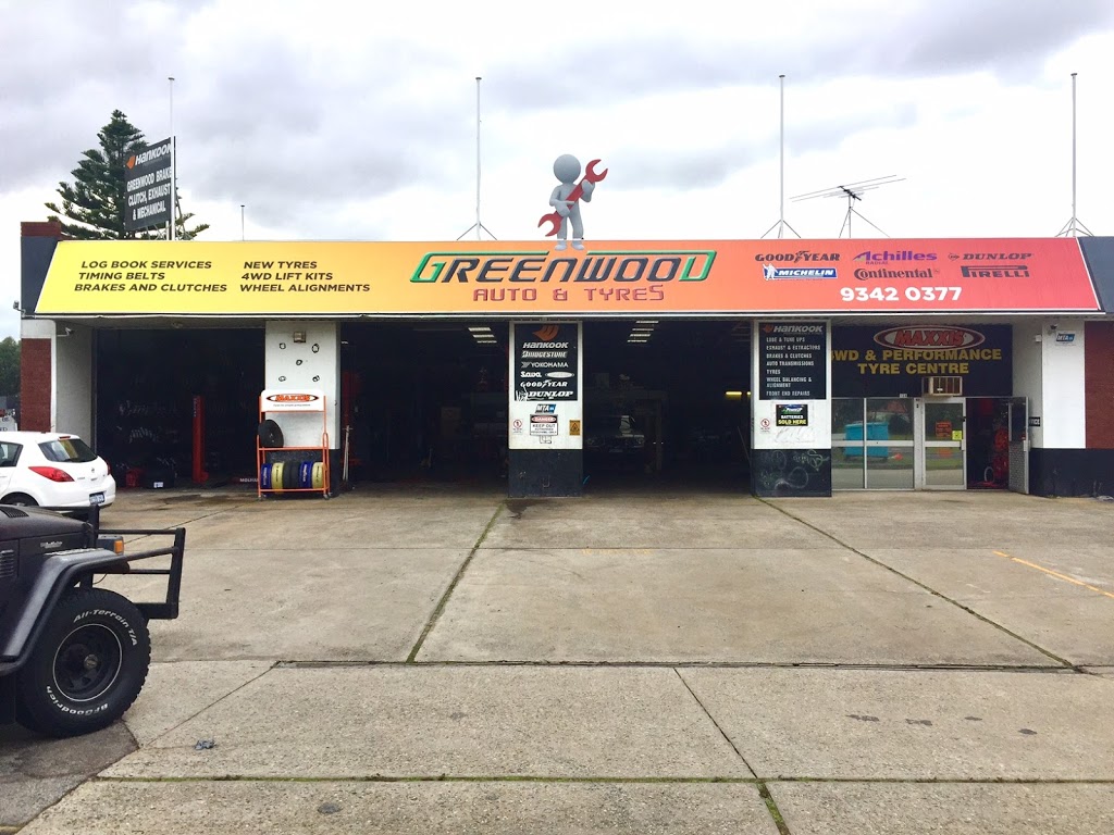 Greenwood Tyre and Auto | car repair | 4/128 Cockman Rd, Greenwood WA 6024, Australia | 0893420377 OR +61 8 9342 0377