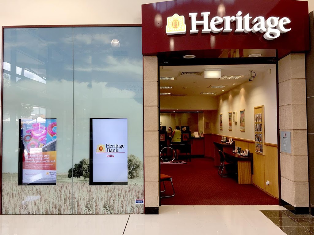 Heritage Bank | 17-67 Cunningham Street Dalby Shoppingworld, Shop 25, Dalby QLD 4405, Australia | Phone: (07) 4569 4130