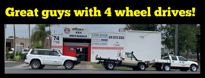 Rocky 4x4 Mechanix | car repair | 74 Glenmore Rd, Park Avenue QLD 4701, Australia | 0749213222 OR +61 7 4921 3222