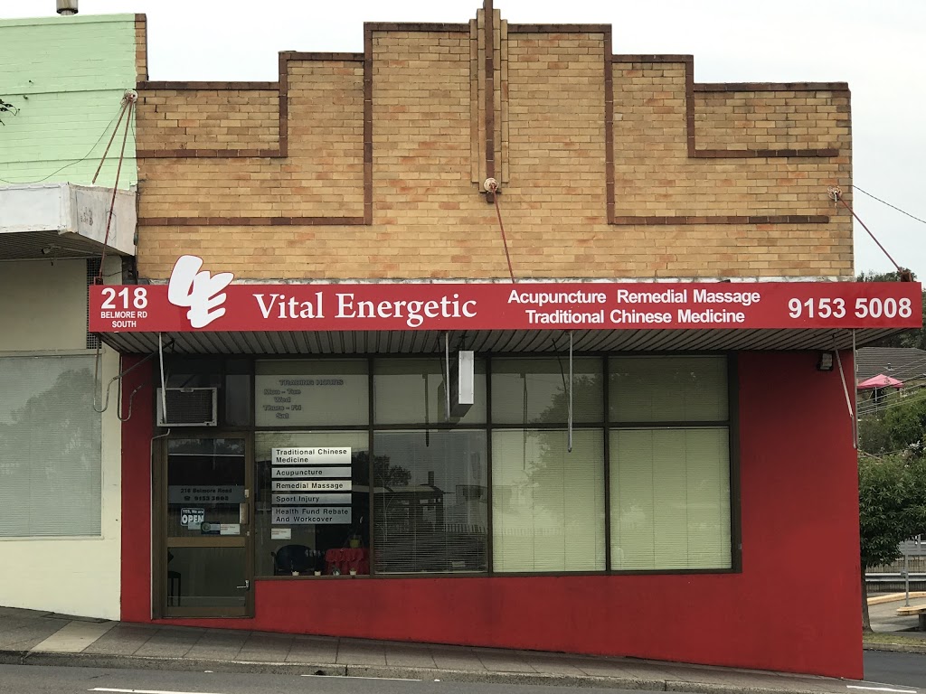 Vital Energetic PTY Ltd. | health | 218 Belmore Rd, Riverwood NSW 2210, Australia | 0291535008 OR +61 2 9153 5008