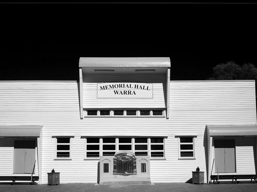 Warra Memorial Hall | museum | Warrego Hwy, Warra QLD 4411, Australia