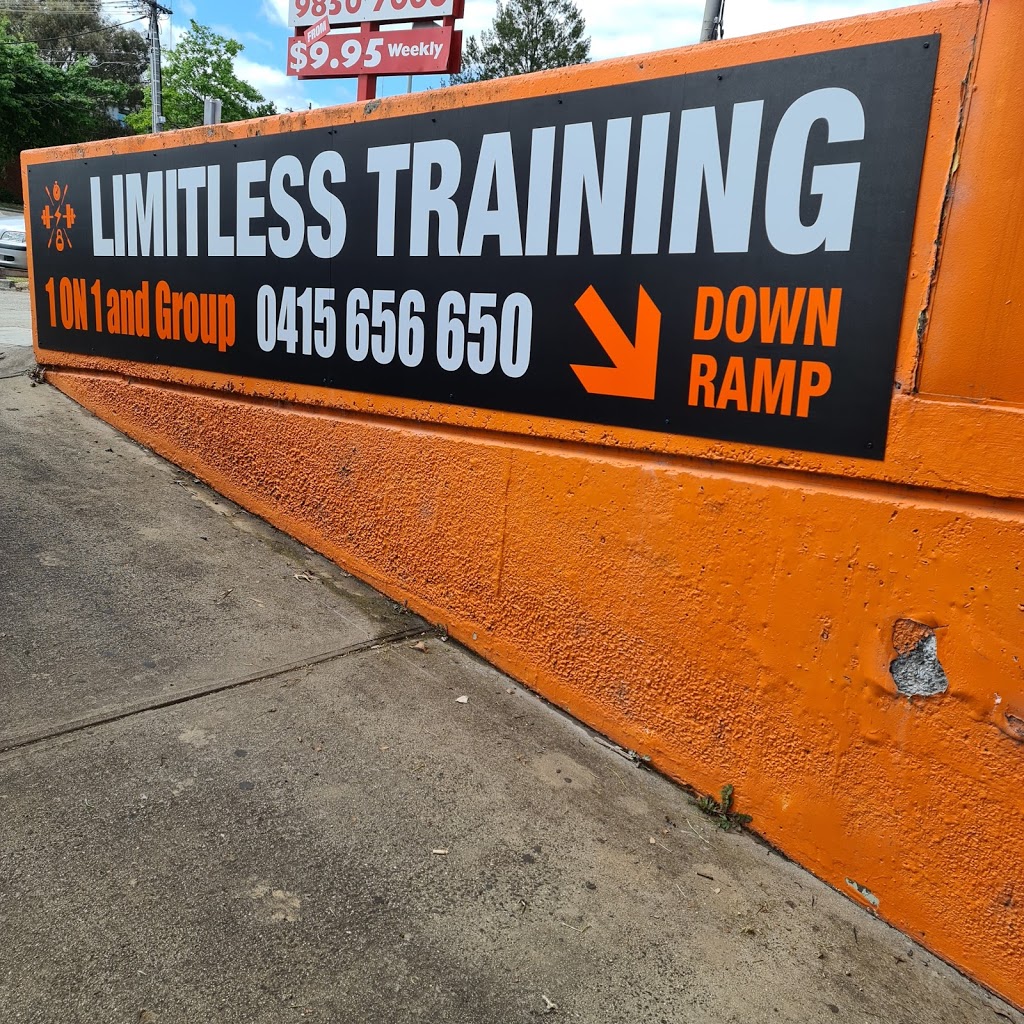 Limitless Training | gym | 209 Bulleen Rd, Bulleen VIC 3105, Australia | 0415656650 OR +61 415 656 650
